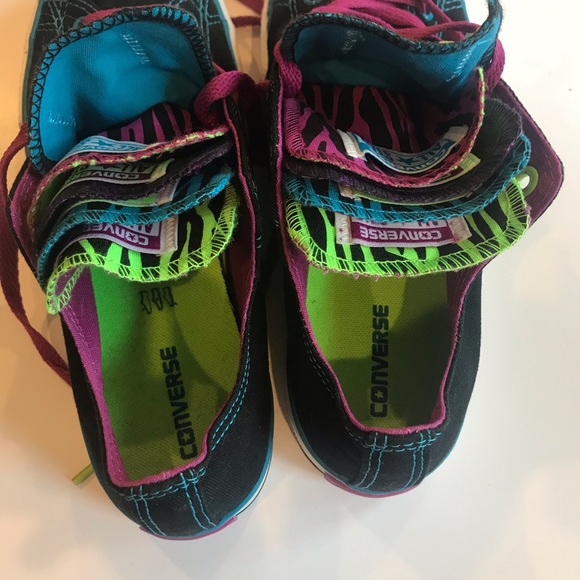 Converse All Star sz 6 (Women’s 8) Multi Tongue - Picture 6 of 6